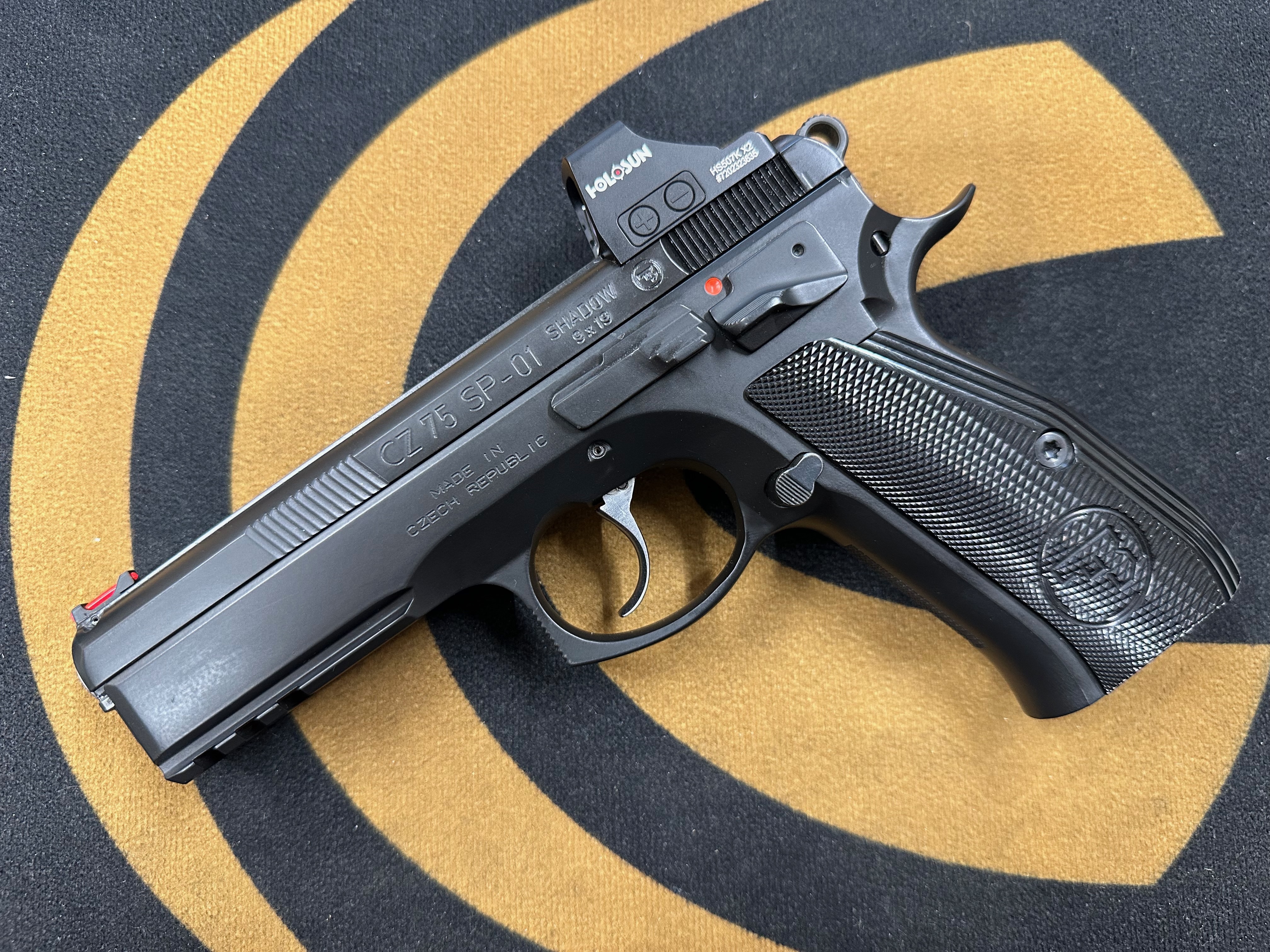 Usazení kolimátoru na CZ SP-01