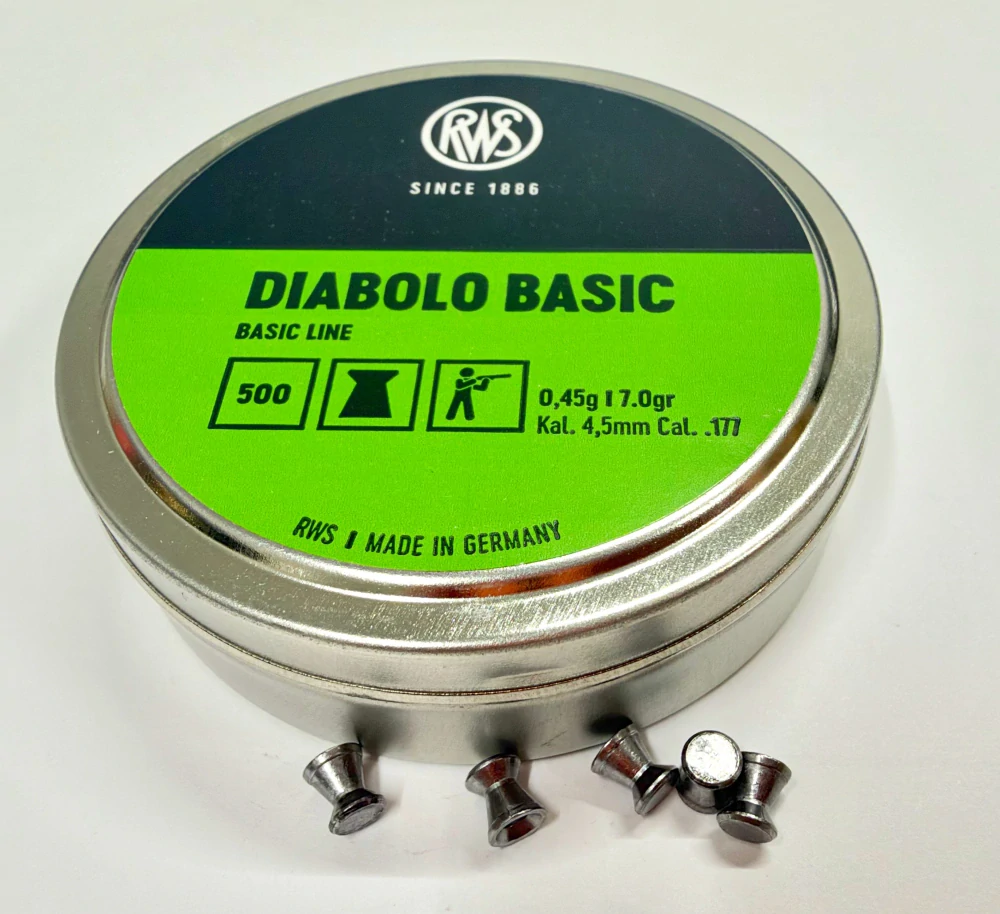 Diabolky RWS Diabolo Basic 4,5mm 500ks