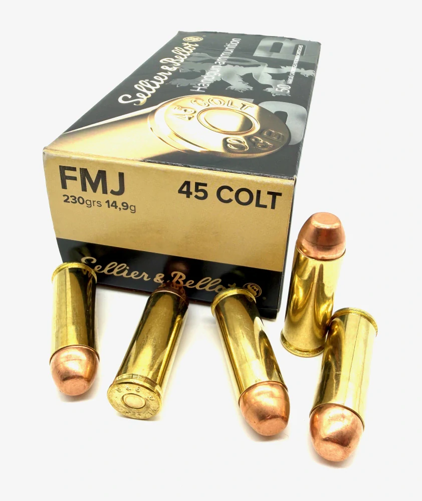 Náboj .45 Colt Sellier & Bellot FMJ 230gr