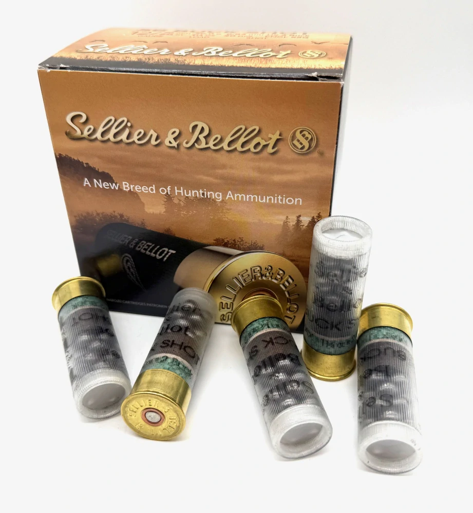 Náboj 12/70 BUCK SHOT Sellier & Bellot 6,83mm 36g