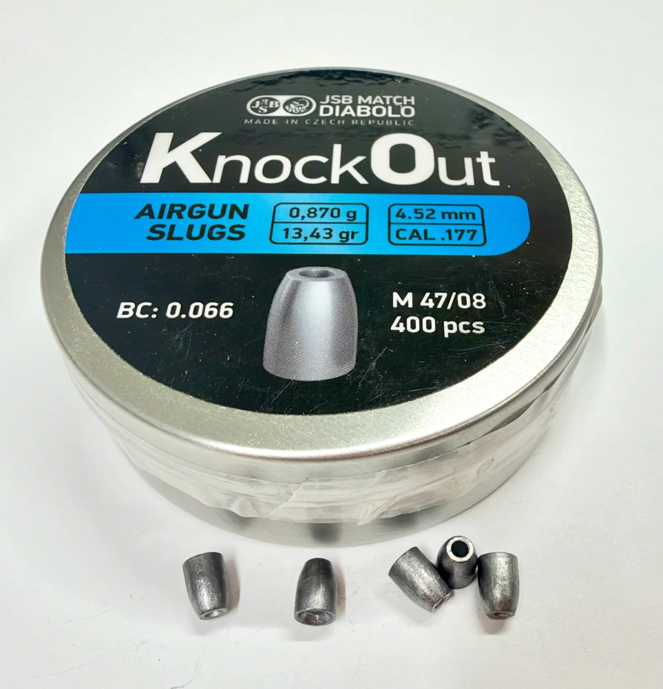Diabolky JSB KnockOut Slug 4,5mm 400ks