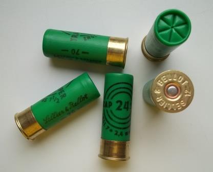 Náboj 12/70 TRAP SUPER 24g S&B