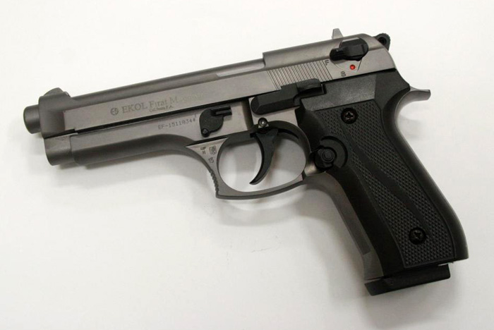 Plynová pistole EKOL FIRAT 92 MAGNUM 9mm - FUME