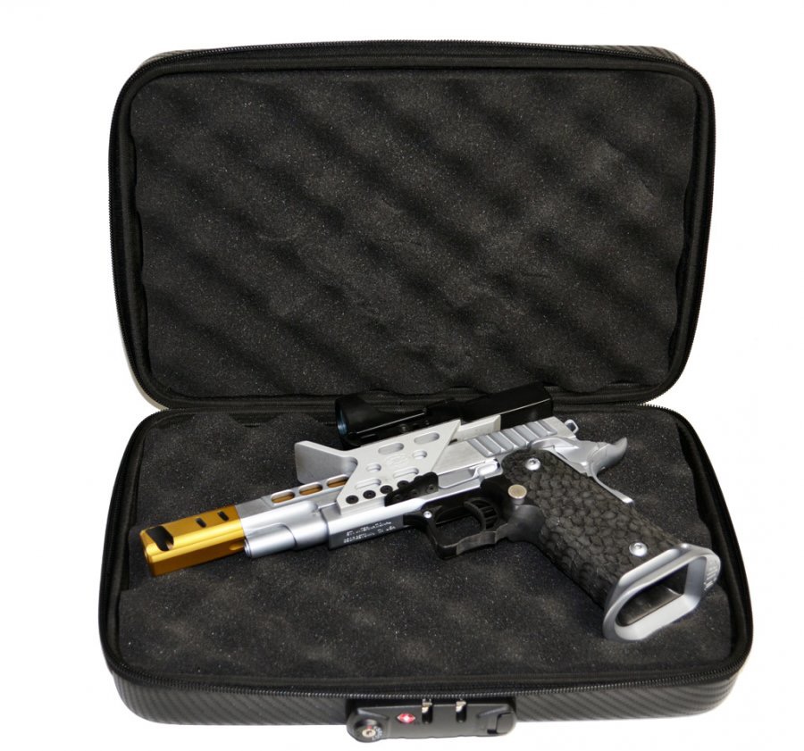 Pouzdro na pistoli CED Carbon EVA s TSA zámkem