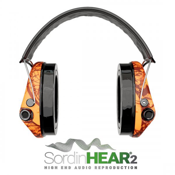 Střelecká sluchátka Sordin Supreme Pro - X BLAZE s LED+GEL