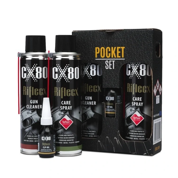 RifleCX Pocket set na čištění pistole