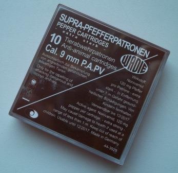 Náboj 9mm P.A. PV - pepřový, extra silný