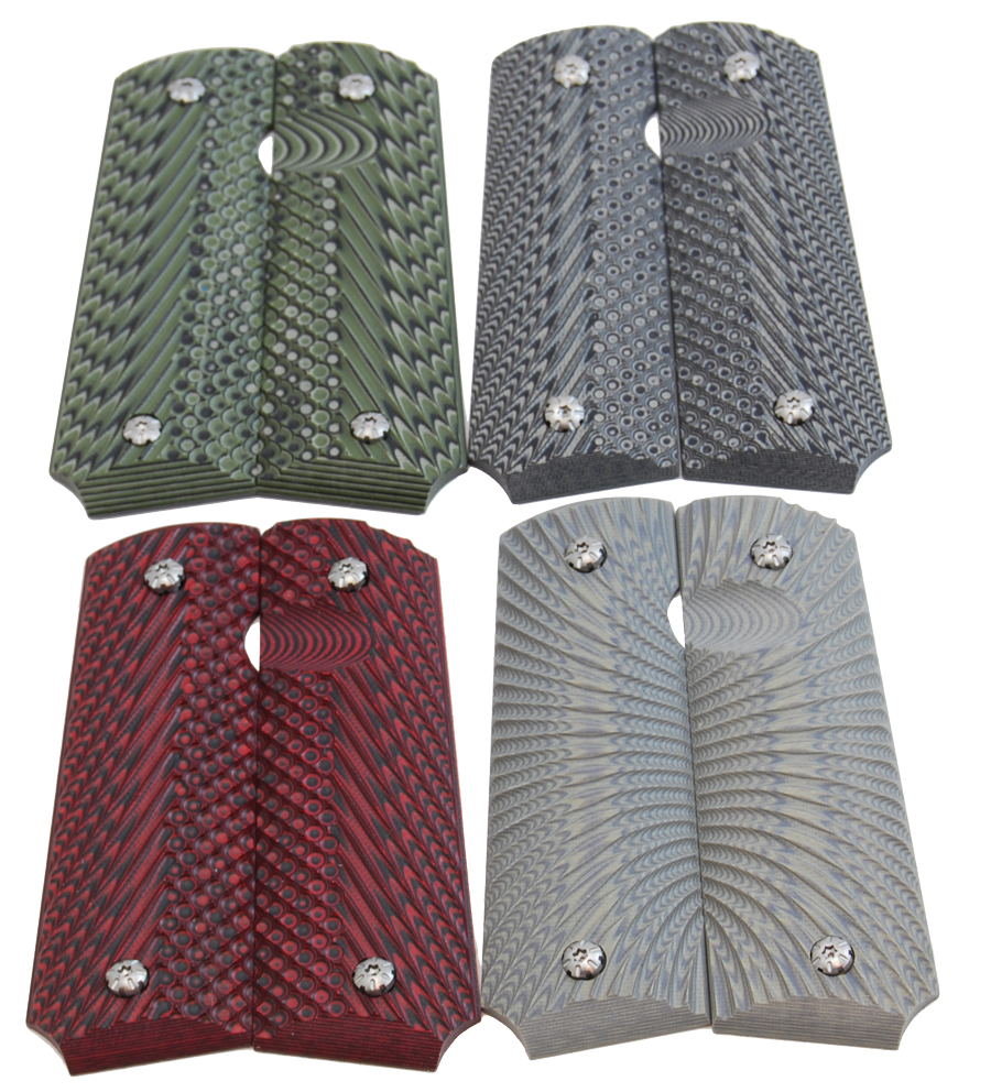 DAA střenky 1911 G10 - červené