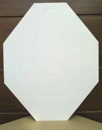 IPSC terč 57x45 cm NO-SHOOT