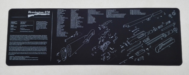 Podložka k čištění pušky