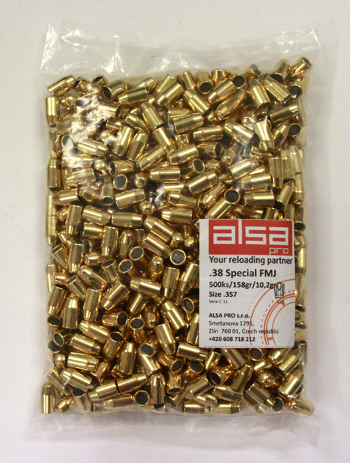 Střely ALSA PRO .38 Special 158gr