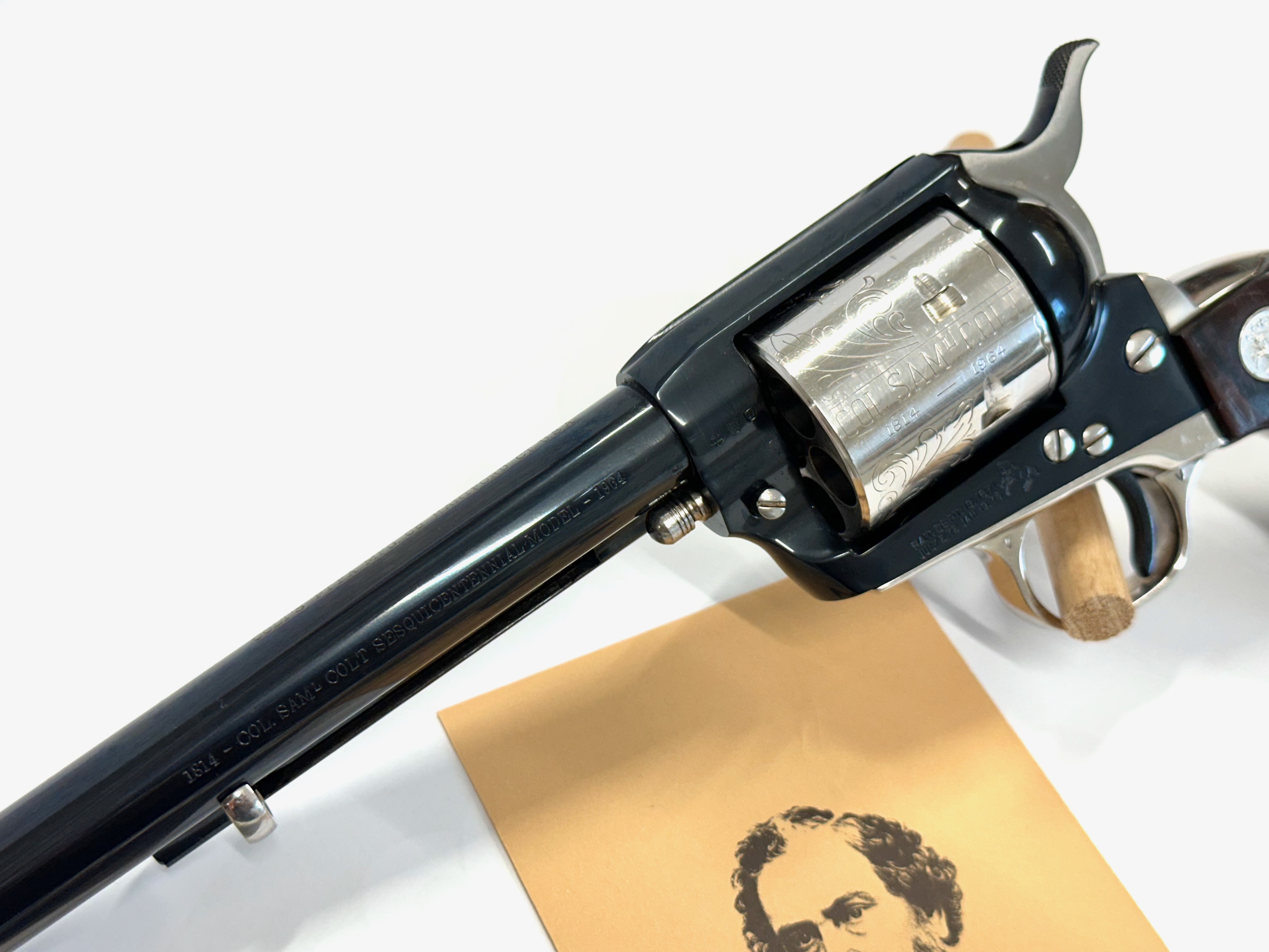 Revolver Colt SAA Colonel Samuel Colt Sesquicentennial Models 1814-1964 cal. .45 Colt