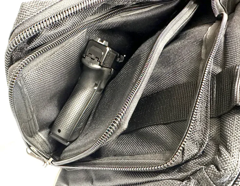 Střelecká taška Bulldog X-large 38x20x25cm - černá