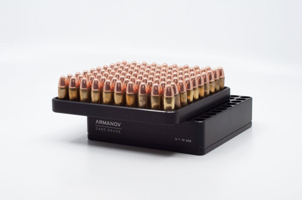 ARMANOV kalibr 100-komorový pro ráži .38Spec/.357