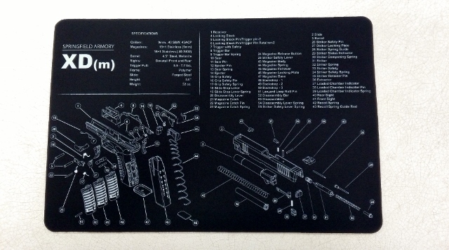 Podložka k čištění pistole