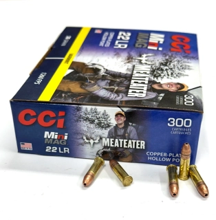 Náboj .22 LR CCI Mini Mag HP MEATEATER 36gr
