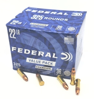Náboj .22 LR Federal Champion 36gr, bal. 325ks