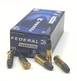 Náboj .22 LR Federal Champion 40gr