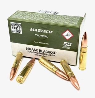 Náboj .300AAC Blackout Magtech FMJ 200gr - Subsonic