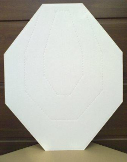 IPSC terč 57x45 cm NO-SHOOT