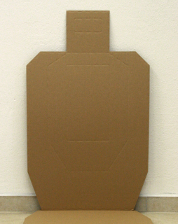 IDPA terč 75x45cm