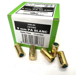 Náboj 9mm P.A. Knall S&B - akustický