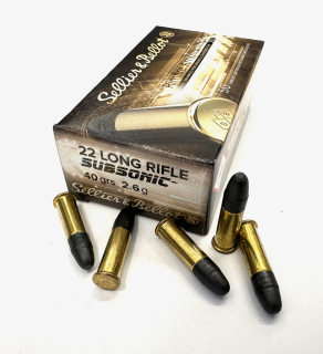 Náboj .22 LR Subsonic HP-LHP S&B