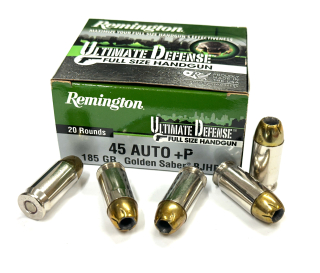 Náboj .45 ACP+P 185gr JHP Remington U.D.