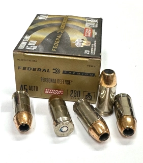 Náboj .45ACP Federal 230gr JHP HydraShok