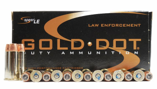 Náboj .38 Special +P Speer Gold Got Lawman 135gr