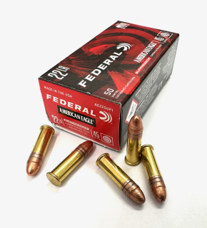 Náboj .22 LR FEDERAL American Eagle 45gr Suppressor