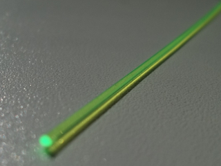 Světlovodné vlákno prům. 1 mm - zelené